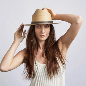 Amarillo - Womens Palm Open Road Straw Hat